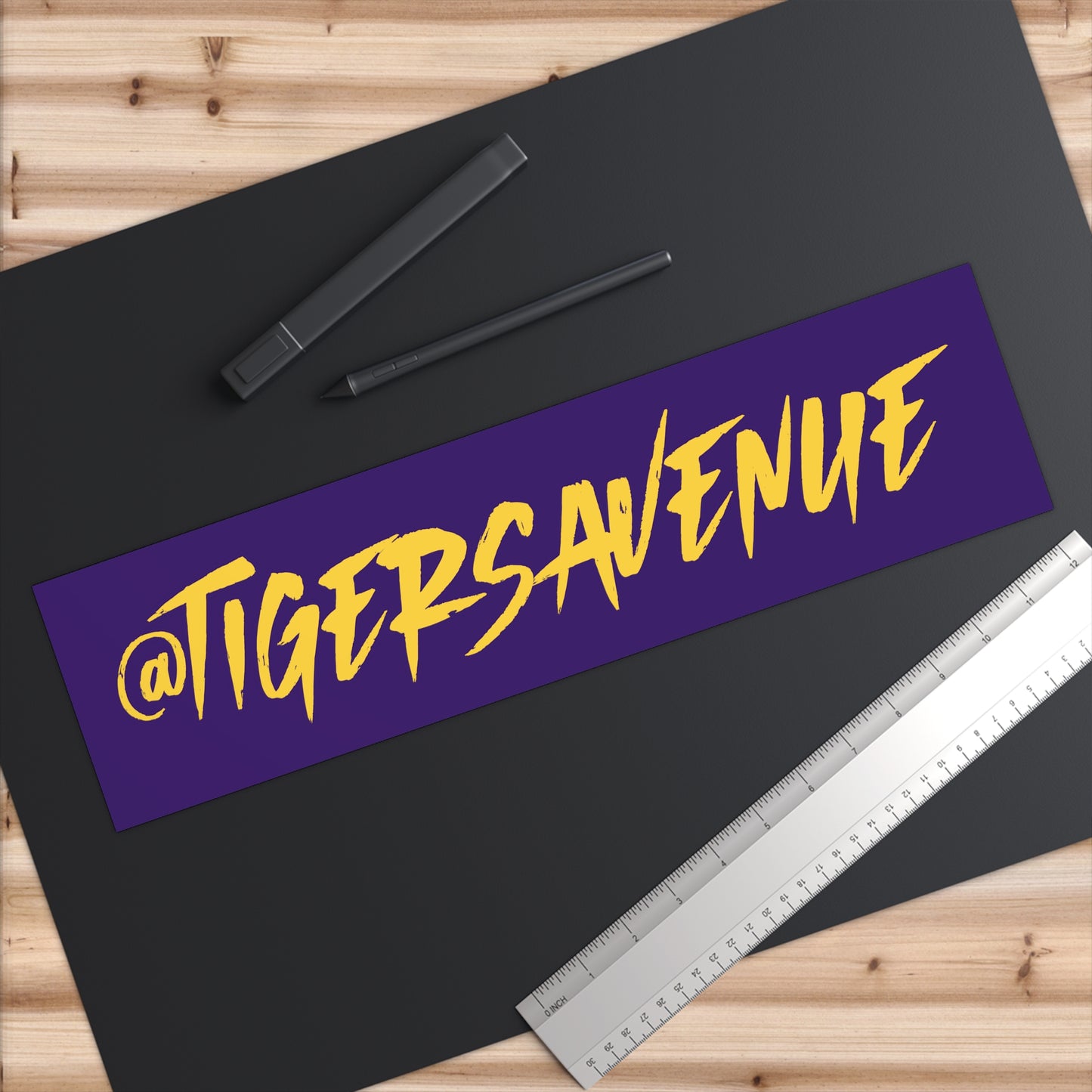 Purple Bumper Sticker