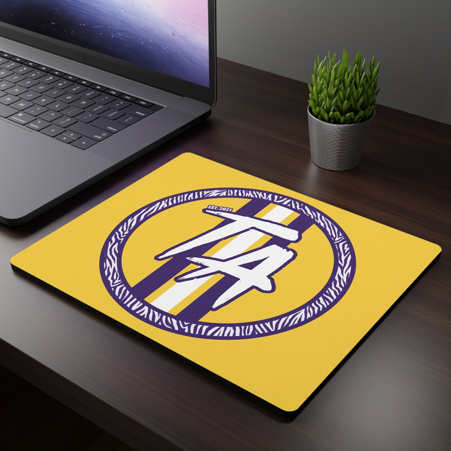 Yellow Mouse Pad