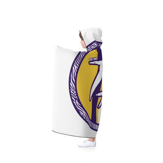White Hooded Blanket