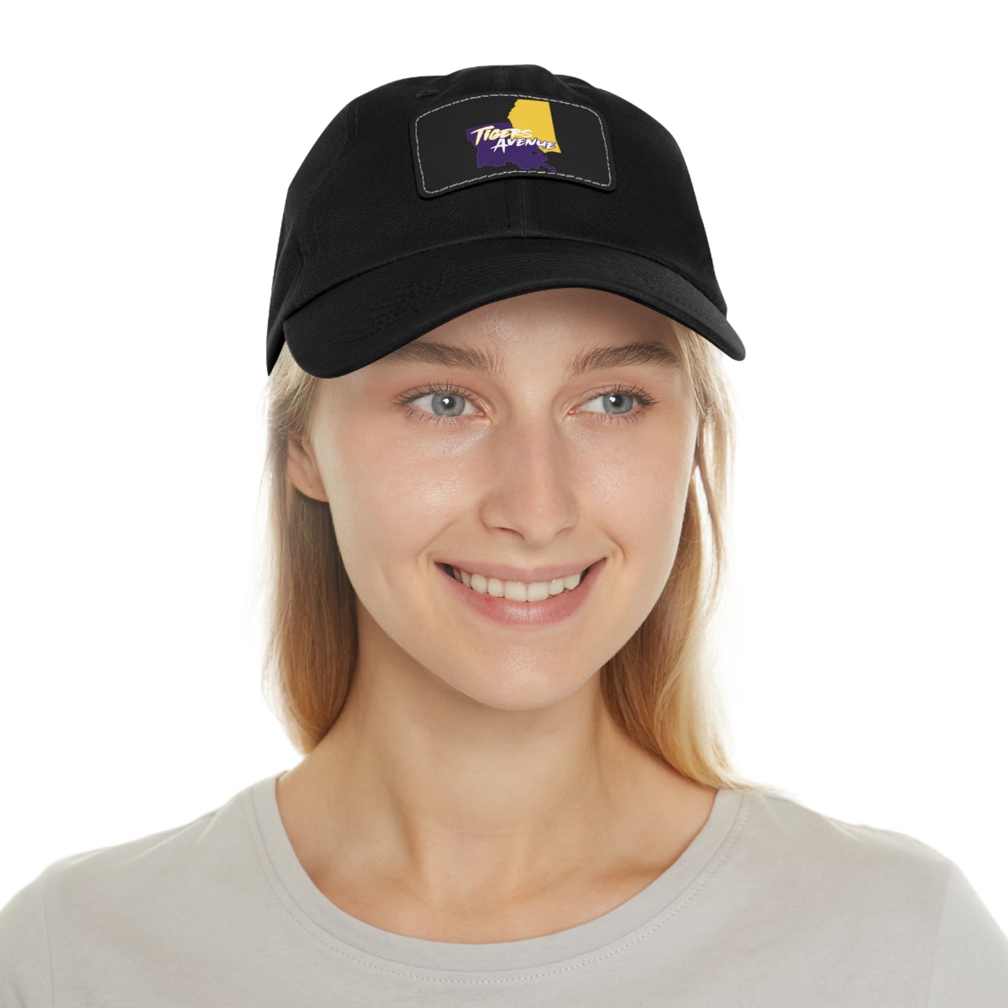 Statelines Hats with Leather Patch