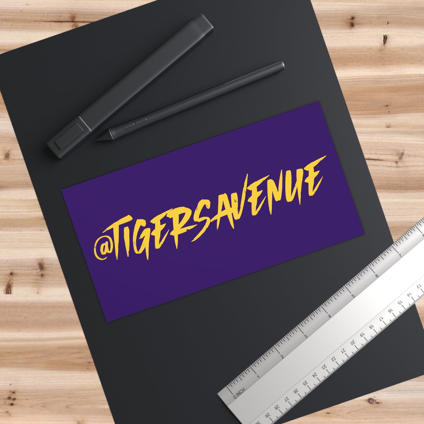 Purple Bumper Sticker