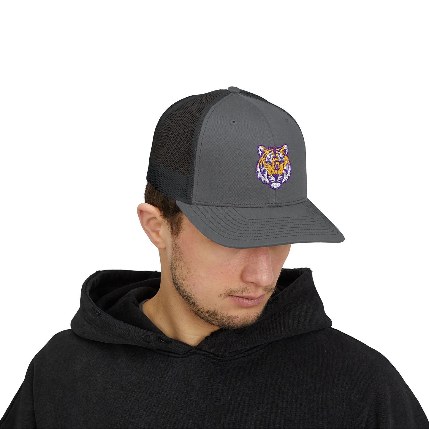 Tiger Head Trucker Snapbacks