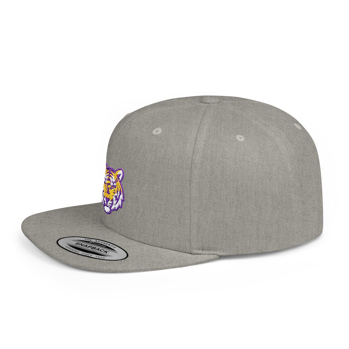 Tiger Head Flatbill Snapbacks
