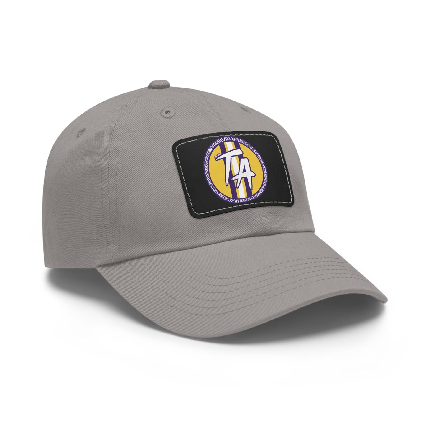 Tiger Head Hats with Leather Patch