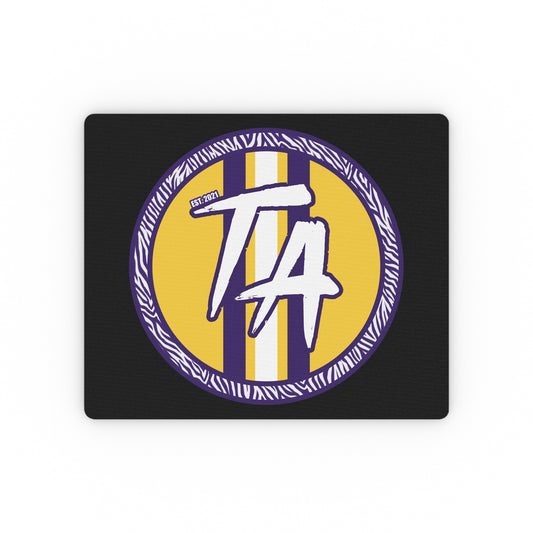 Black Rectangular Mouse Pad