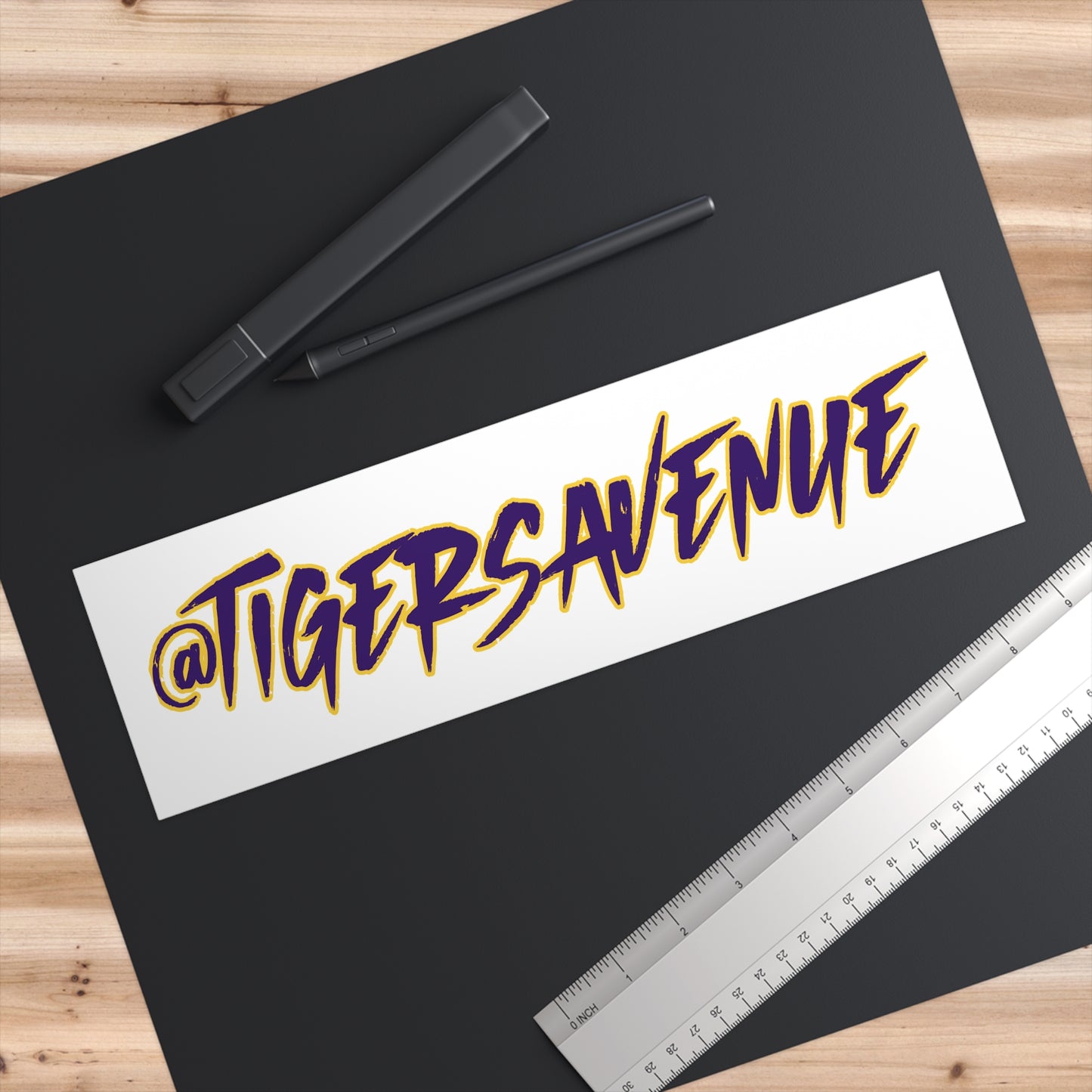 White Bumper Sticker
