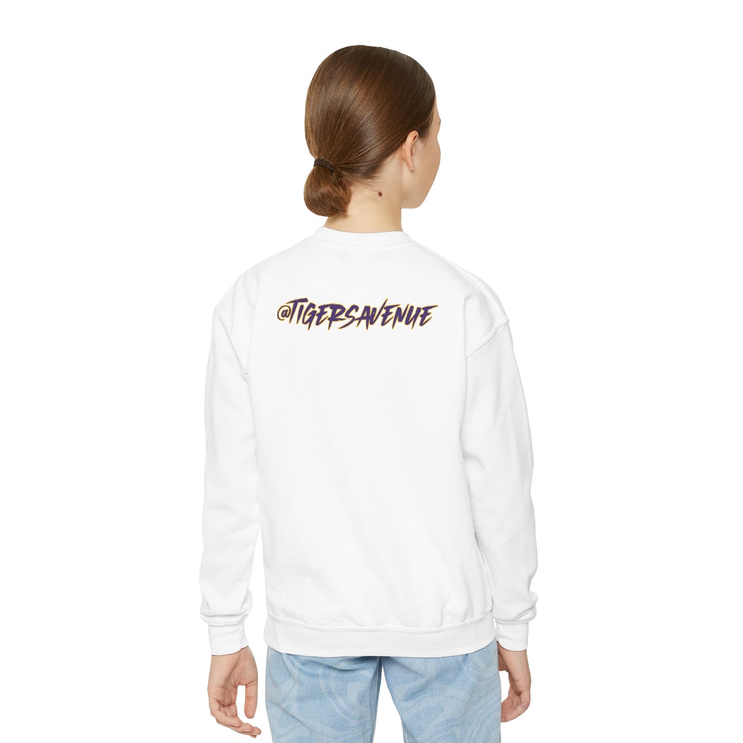 LSU Kitty Youth Crewneck Sweatshirts