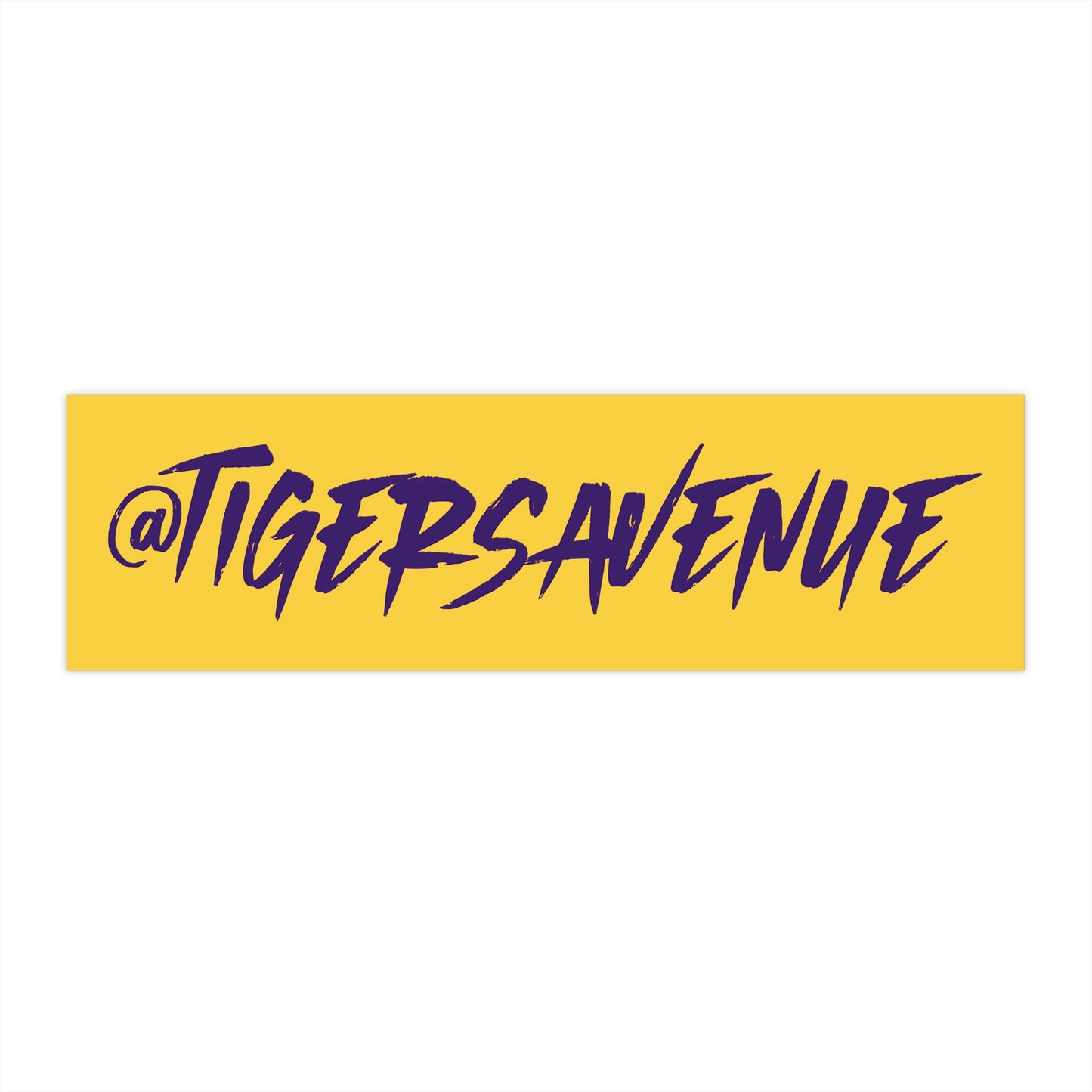 Yellow Bumper Sticker
