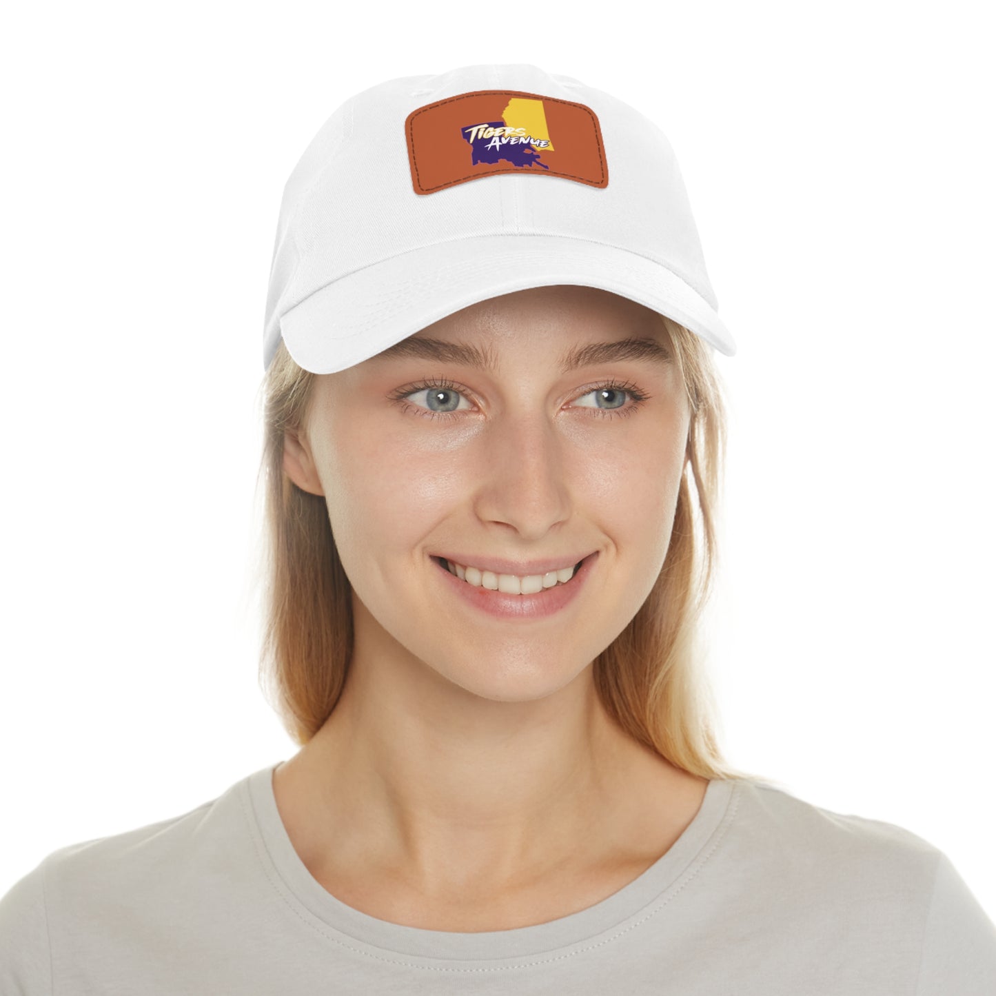 Statelines Hats with Leather Patch