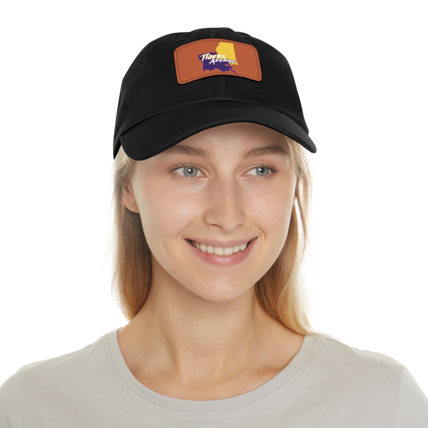 Statelines Hats with Leather Patch
