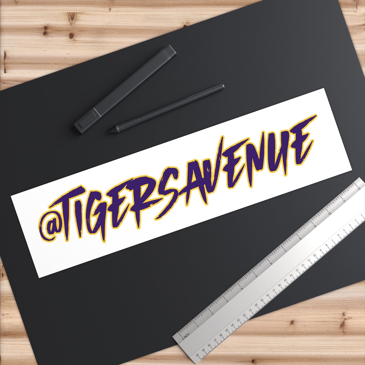 White Bumper Sticker