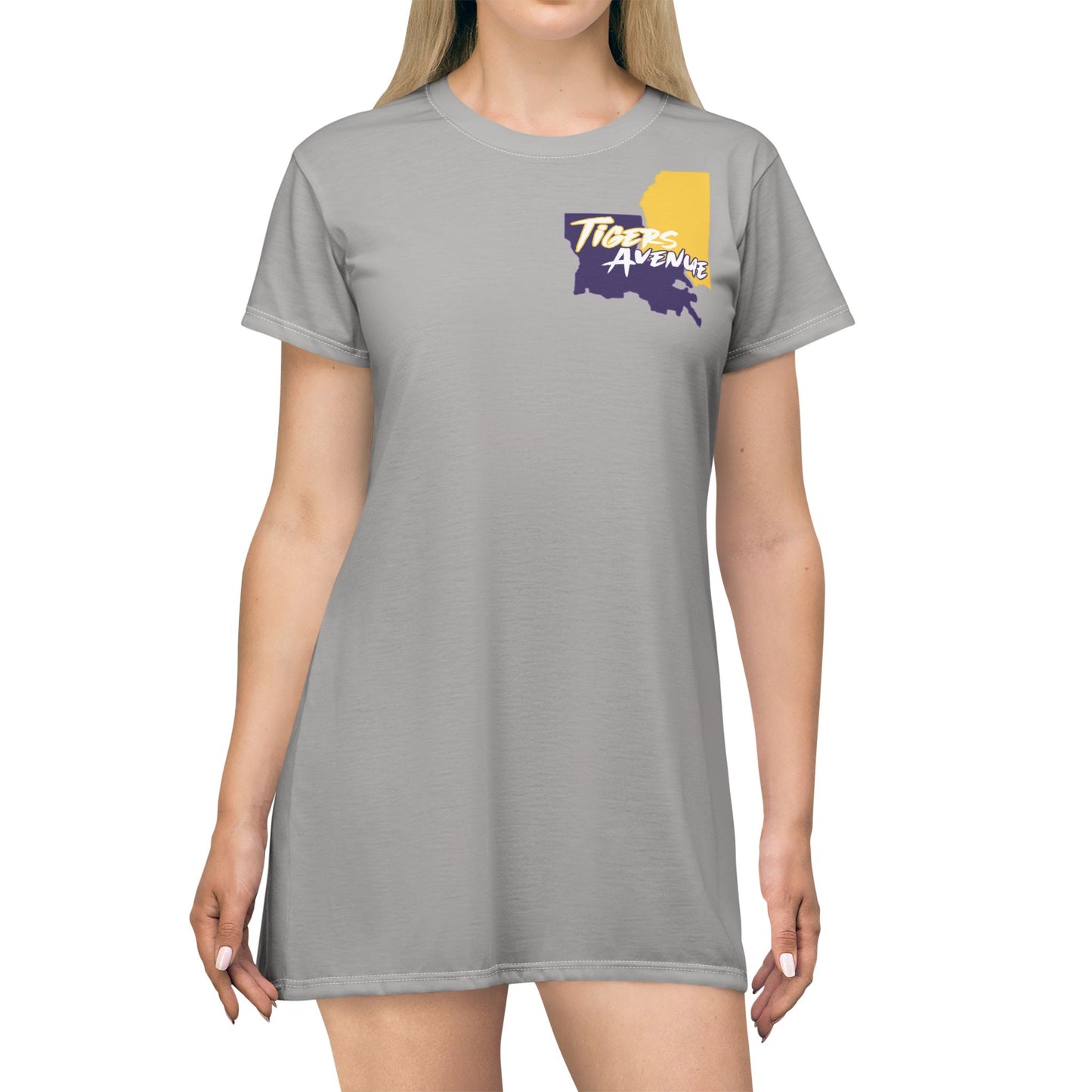 Statelines Grey T-Shirt Dress