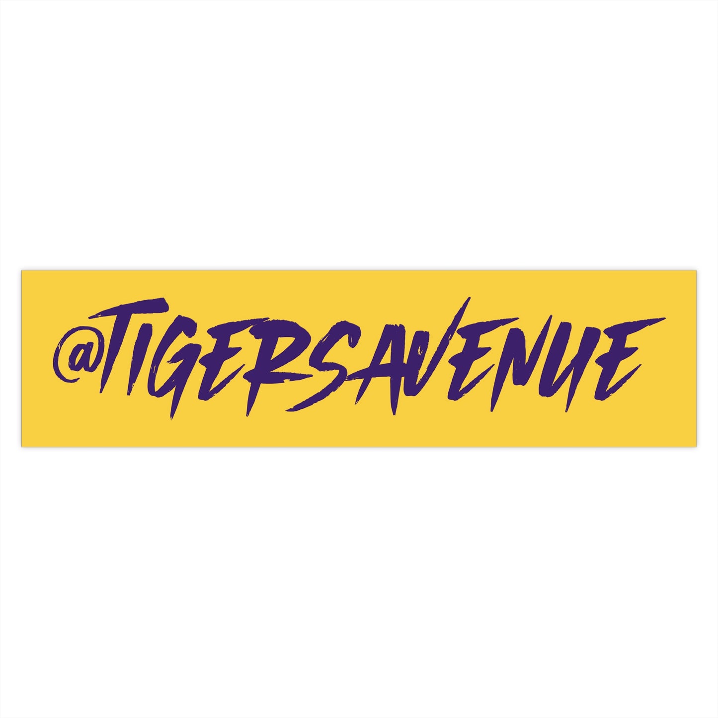 Yellow Bumper Sticker
