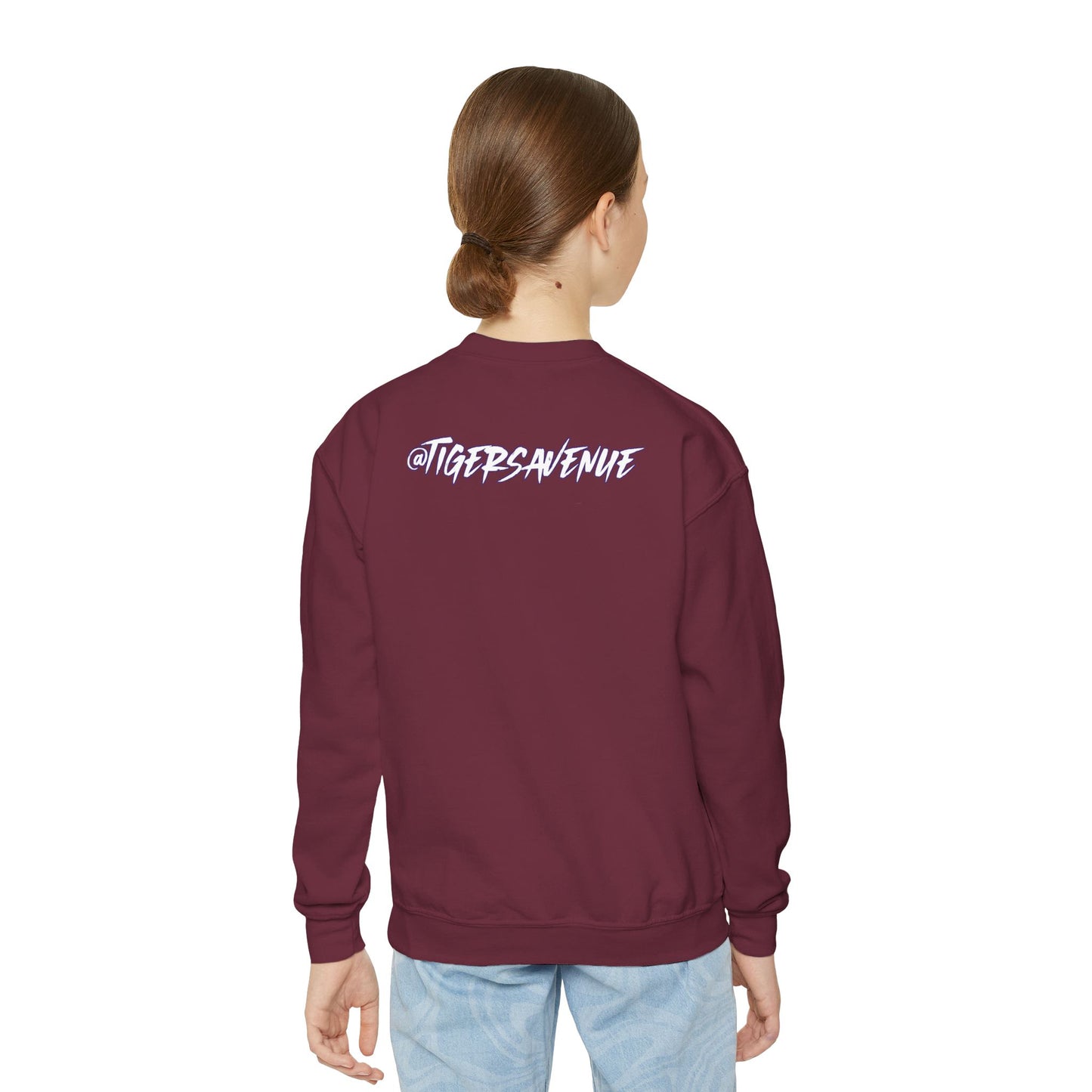 LSU Kitty Youth Crewneck Sweatshirts