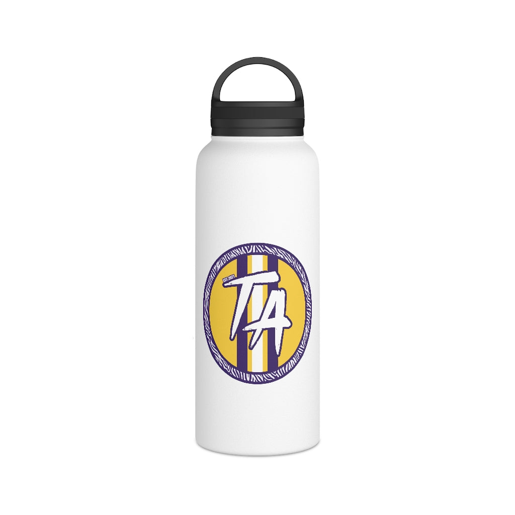Stainless Steel Water Bottle, Handle Lid