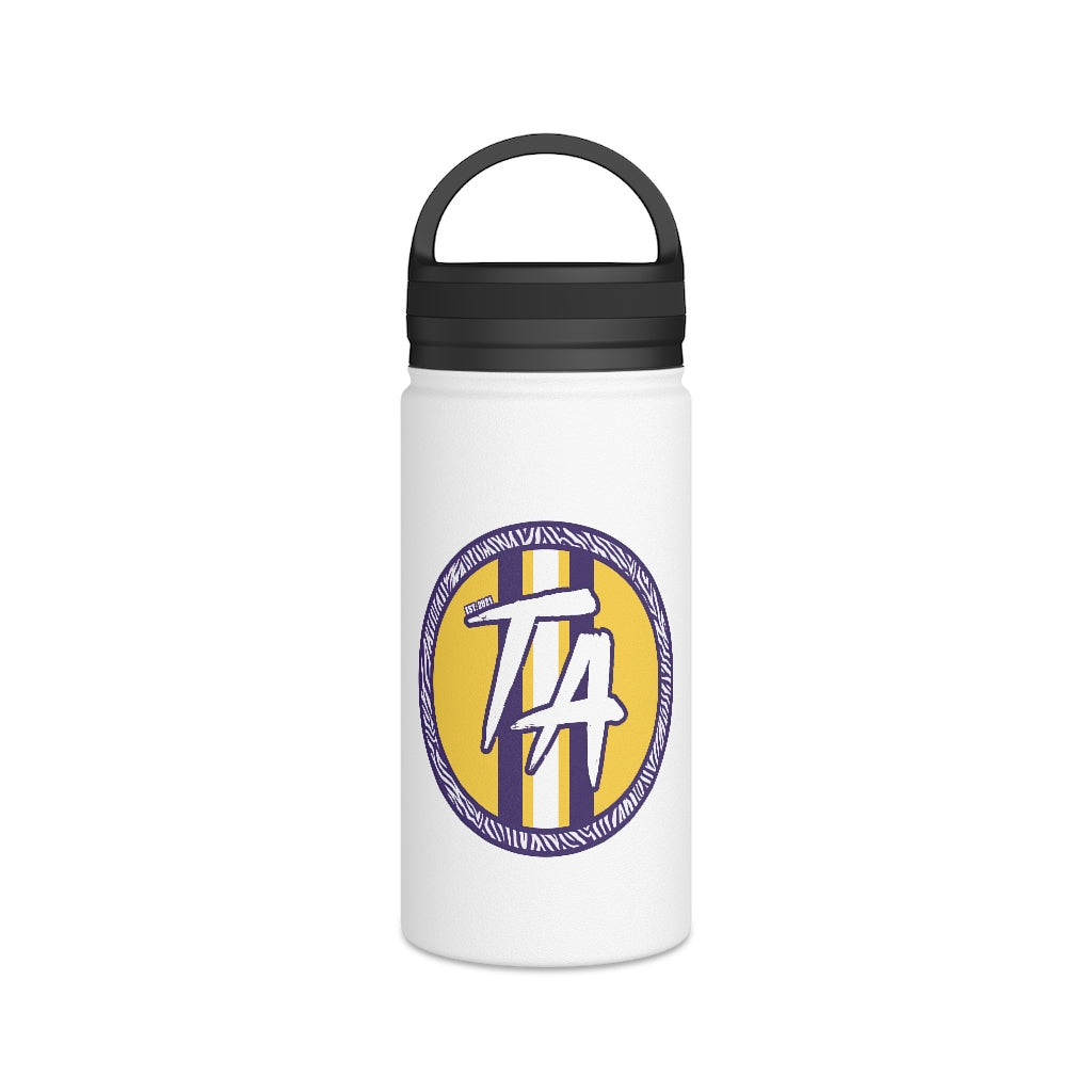 Stainless Steel Water Bottle, Handle Lid