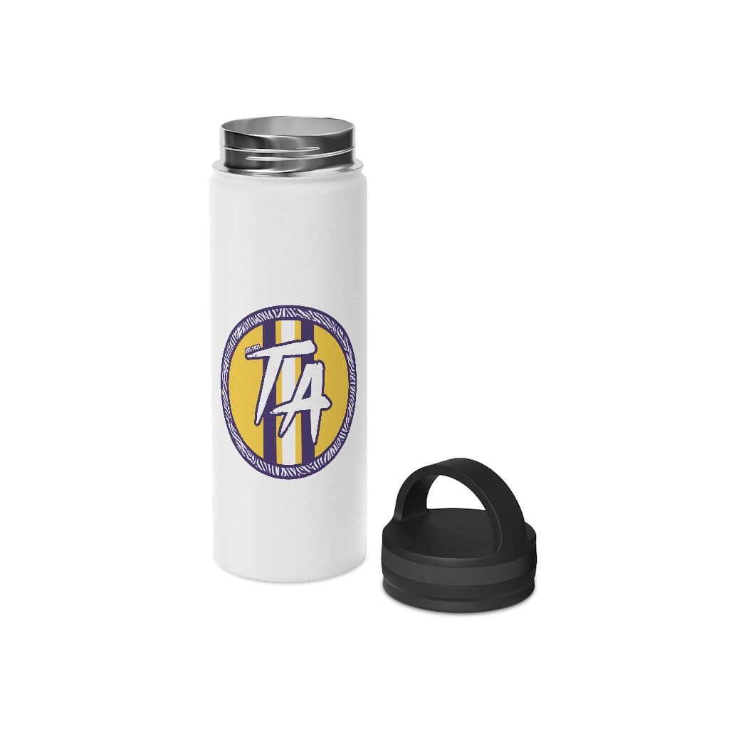 Stainless Steel Water Bottle, Handle Lid