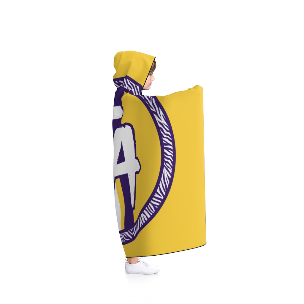 Yellow Hooded Blanket