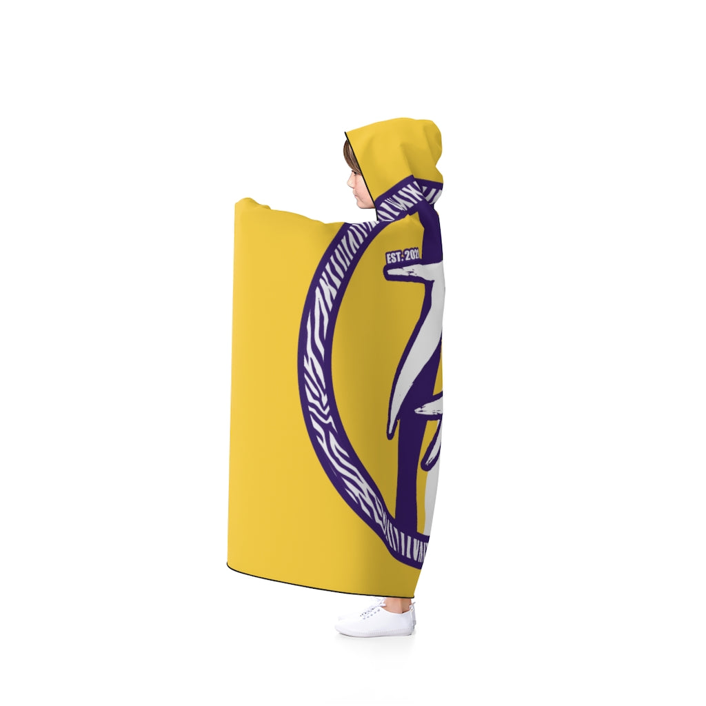 Yellow Hooded Blanket