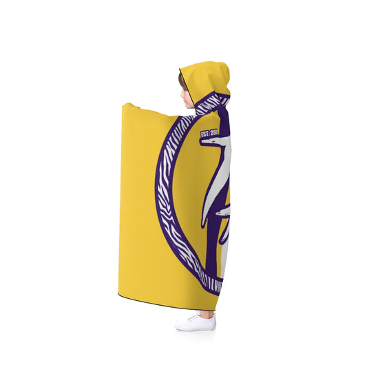 Yellow Hooded Blanket