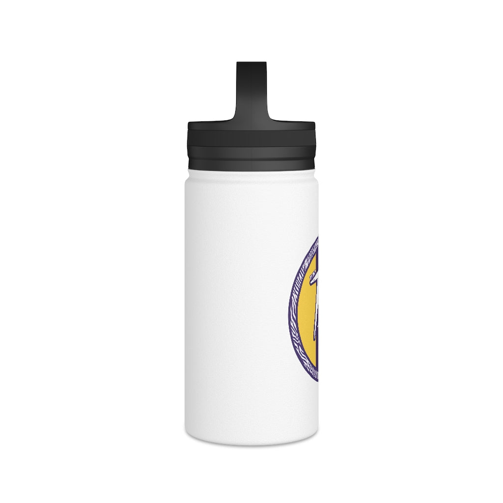 Stainless Steel Water Bottle, Handle Lid